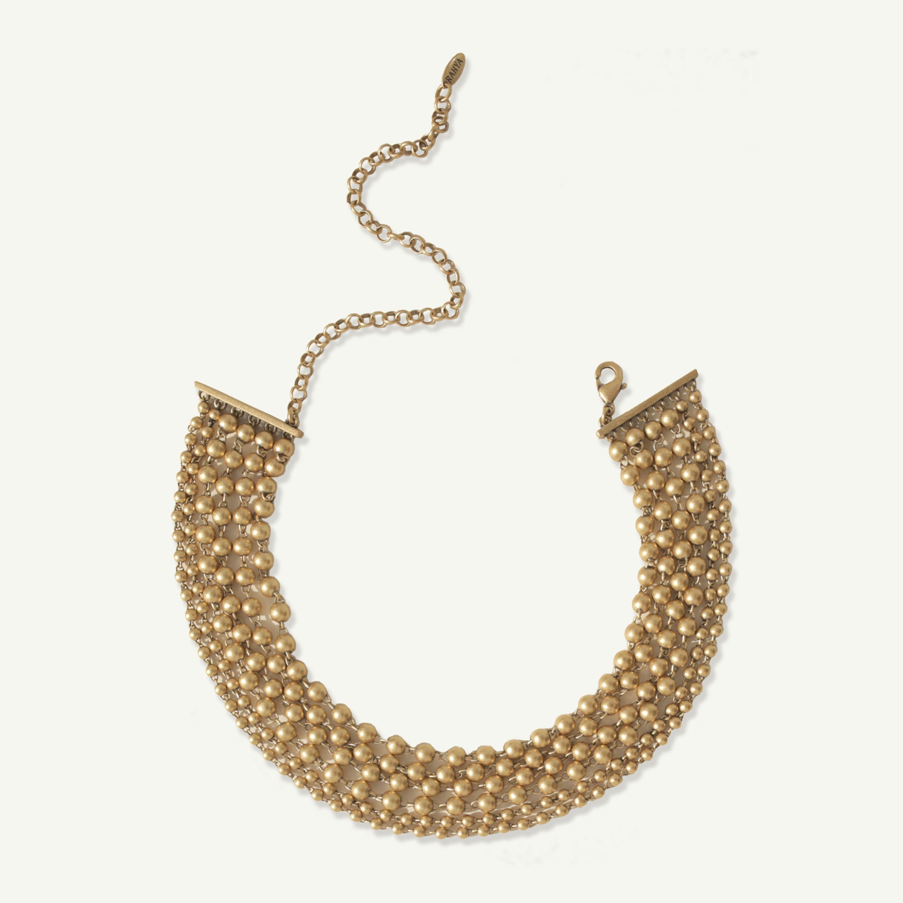 Celeste Necklace Antique Gold