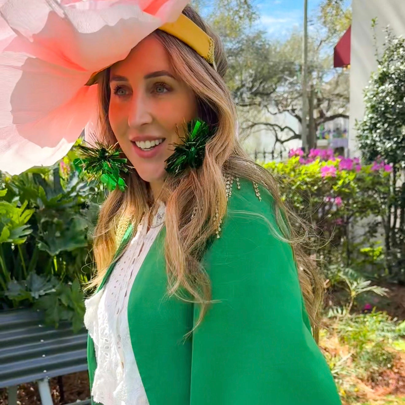 Giant Flower Headpiece