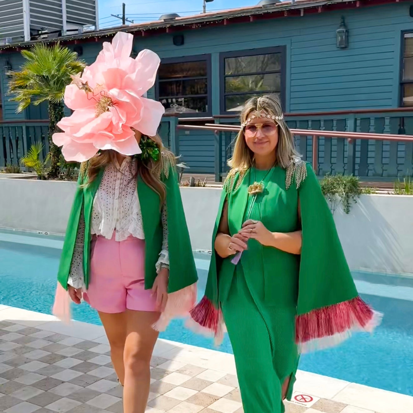 Giant Flower Headpiece