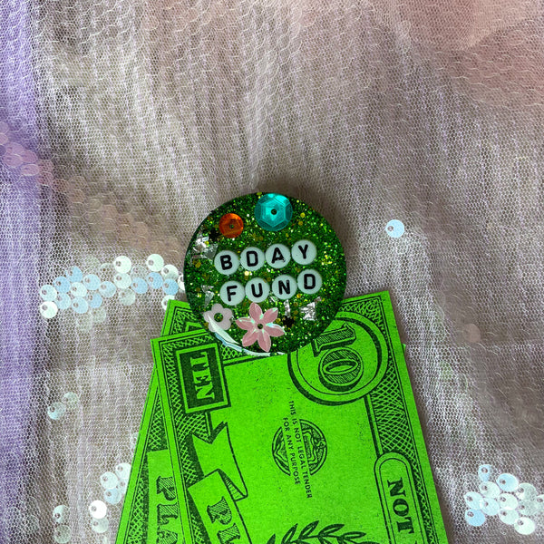 Glitterati Birthday Badge No. 9