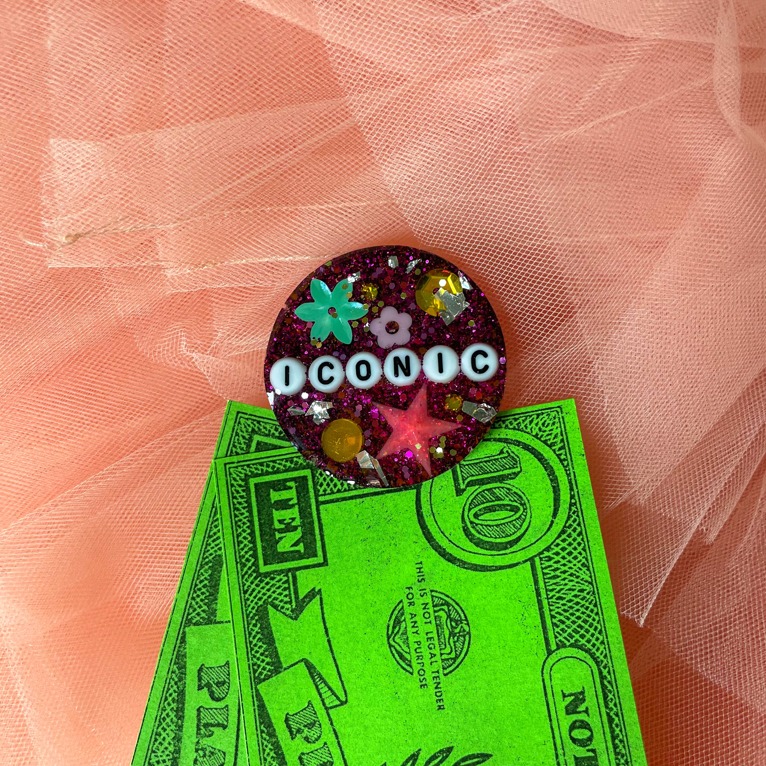 Glitterati Birthday Badge No. 10