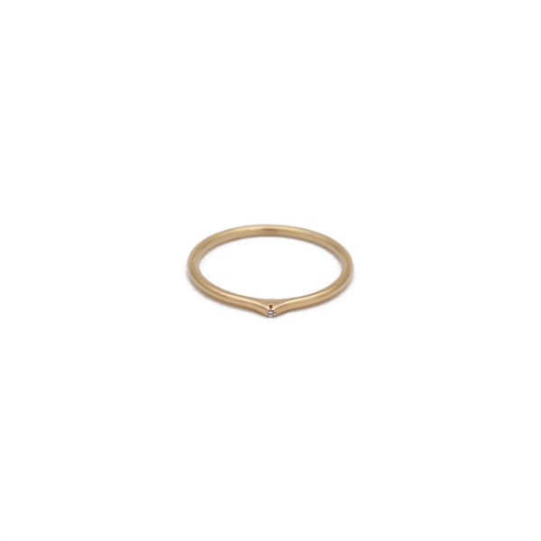 Ace Stacking Ring in Gold – Rahya Jewelry Design