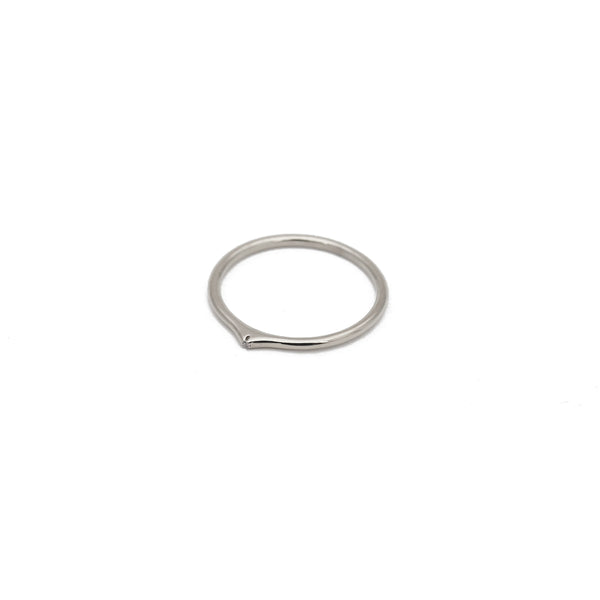 Ace Stacking Ring in Silver – Rahya Jewelry Design